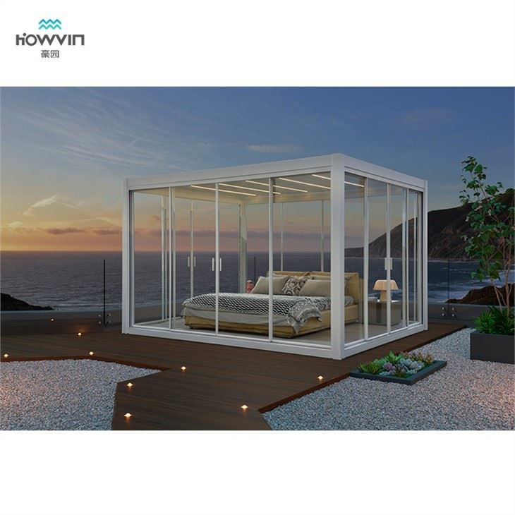 Velika vrtna pergola s streho